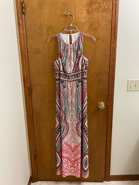 London Times Maxi Dress. Size 6